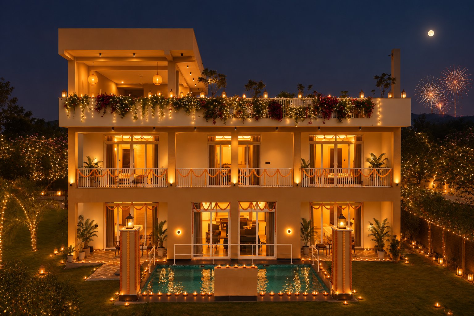 Diwali Party in Jaipur 2026: How to Host One in a Private Villa